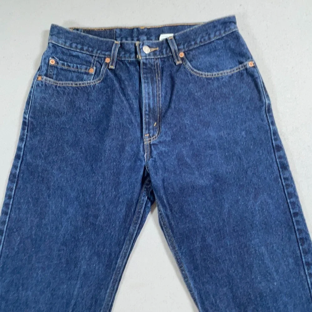 Vintage Levis 505 Regular Fit Men 33x30 Straight‎ Leg Dark Wash Denim Blackwing